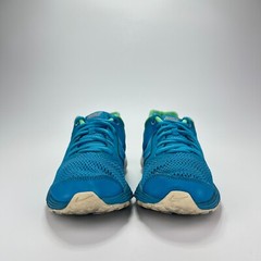 Nike Tri Fusion Blue Lagoon Silver Athletic Running Shoe 749826-401 Youth Size 6