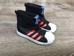 ADIDAS Superstar 360 Rain Boot J ‚Black Bright Red‘ S23967 Kids 12K