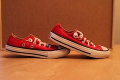 Converse Kids‘ Chuck Taylor All Star Low Top, Red, 10.5 Little Kid