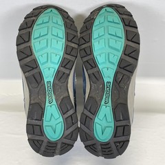 Vasque Breeze III UltraDry Hiking Boots Youth Kids Size 6 Blue Suede Mesh Trail
