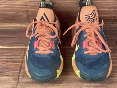 Nike Giannis Immortality Marina 2 Blue Laser Crimson Sz 4Y W/7.5 FQ8168-630