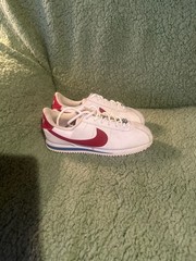Nike Cortez Basic SL GS Forrest Gump White Red Blue Sneakers