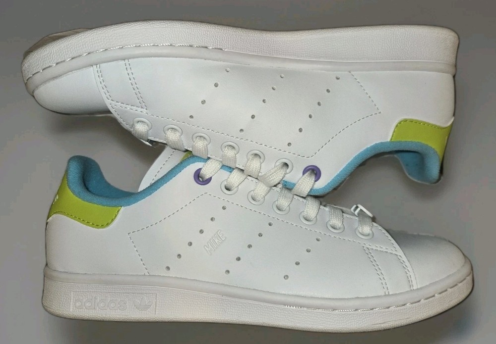Adidas Stan Smith Monsters Inc Mike Sulley Kids Youth Sneaker Sz 5.5 GY3532