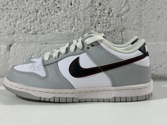 NEW Nike Dunk Low SE Lottery Pack Grey Fog Crimson Blue DQ0380-001 GS Sz 3.5Y
