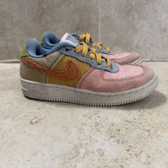 Nike Air Force 1 LV8 Next Nature Toddlers 12C Sneaker Suede Muticolor DM1009-700