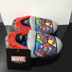 Marvel Super Hero Adventures Avengers Kids Slip On Slippers Size US 8 / EU 25