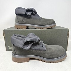 Youth Timberland Roll Top Premium Nubuck Boots / Grey Mono / TB0A16C7 065