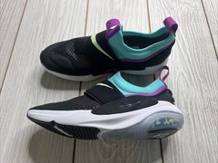 New Nike Joyride Nova Kids Athletic Running Shoes Size 6Y Black Slip On