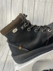 Hey Dude Bradley Boots Kids Size 1 Black Ankle Casual Everyday Wear