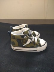 Converse Chuck Taylor Allstar Camo Slip On Sneakers Toddler Size5 Shoes