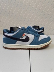 Nike Dunk Low SE Blue White Brown Unisex Kids‘ Sneakers Size 7Y DC9561-400
