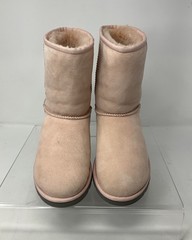 UGG Australia Pink Suede Classic Short Boots Kids 5