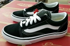 VANS OLD SKOOL KIDS PRESCHOOL BLACK / TRUE WHITE VN000W9T6BT