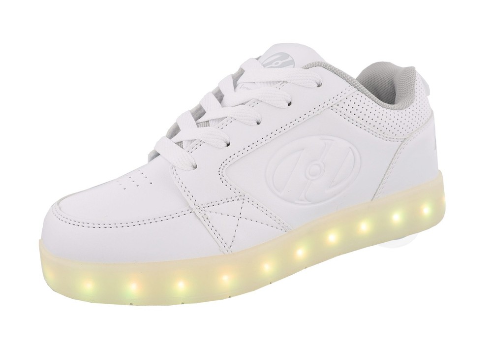 HEELYS KIDS YOUTH/BIG KIDS PREMIUM 1 LO LTS LED LIGHTED HE02756101 SKATE SHOES