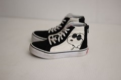 Vans x Peanuts SK8-Hi Reissue Sneaker – Joe Cool / Black Canvas – Toddler 12 US
