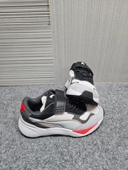 Puma Uinisex Kids Sneaker 1C Multicolor Logo Lace Up Hook & Loop Comfort Shoe