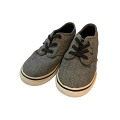 Vans Atwood Grey Heather Textile Low Top Skate Shoes Kids Size 10 Toddler