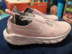 NIB Nike Flex Runner 2 PSV Size 3Y Youth Pink White Foam Sneaker DJ6040 600