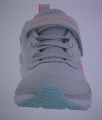 Under Armour Assert 9 Grade School Kids‘ Running Shoes Gray/White Size 5 $55