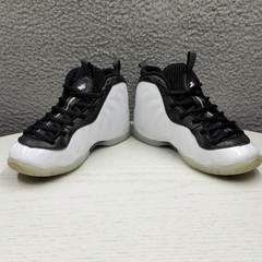 Nike Foam Posite Little Posite White Black 1.5Y Youth Kids DV2239-100
