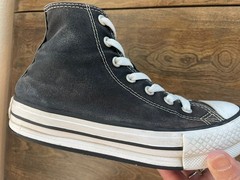 Converse EVA Lift Platform Chuck Taylor Hi Top Sneakers Kids Youth Sz 3 Flaws
