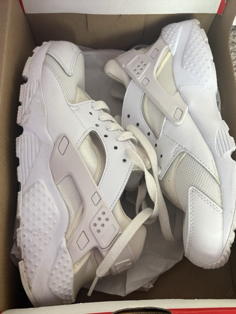 Nike Huarache Run (GS) White/Pure Platinum Unisex Kids 6.5Y MPN 654275-110