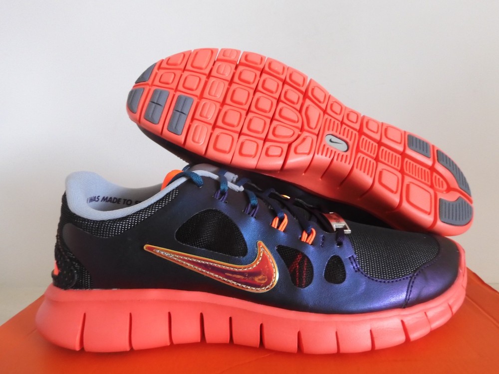 Nike Free 5.0 DB GS Doernbecher Wolf Grey-Crimson-Purple Sz 7Y [639871-065]
