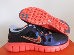 Nike Free 5.0 DB GS Doernbecher Wolf Grey-Crimson-Purple Sz 7Y [639871-065]