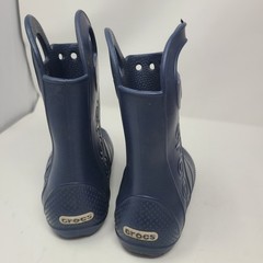 Crocs Toddler Pull On Rain Boots Navy Blue 12803 US (2776)* Size c10
