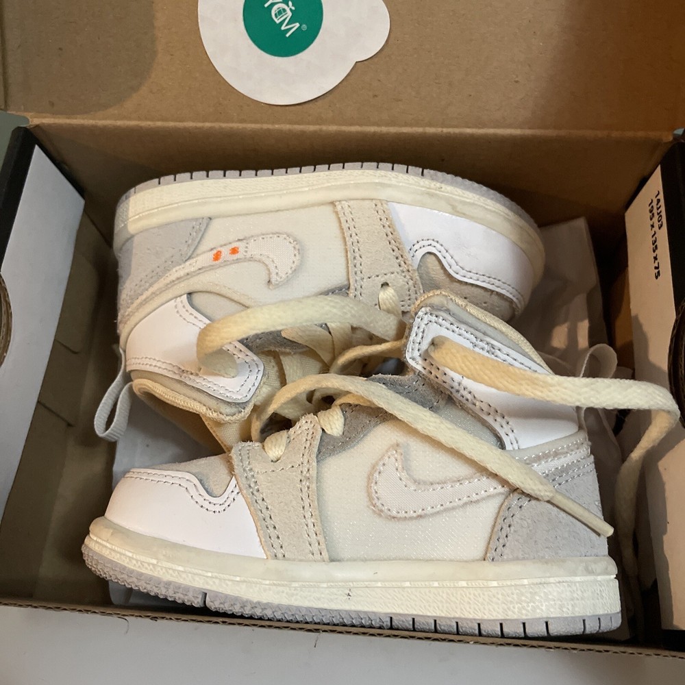 [DQ3725-100] Toddlers Air Jordan RETRO 1 MID SE TD – Fast Free Shipping