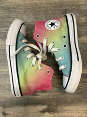 Converse Chuck Taylor All Star High Top Tie Dye Sneakers – Size 12 Little Kid