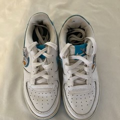 Nike Air Force 1 Space Jam Low Top Hare Rabbit & Bugs Bunny DM3353-100 Youth