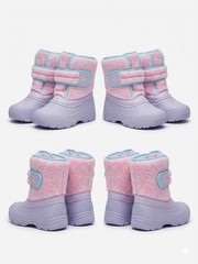 Ozark Trail Kids Boots Waterproof Pink Purple Blue Size – Mixed 3,4,5 – Lot of 4