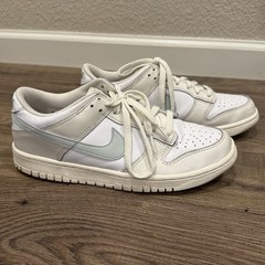 Nike Dunk Low GS Phantom Mint Foam Green White Youth Size 7Y GUC