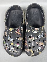 Crocs Harry Potter wizarding world Vera Bradley Kids J5 Glitter Band Clogs Magic