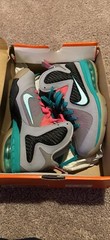 Size 7 (GS) – Nike LeBron 9 Mid South Beach
