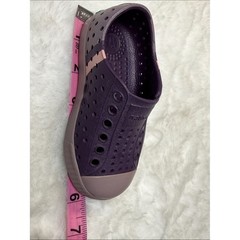 Native Jefferson Block Water Shoes Slip On C6 Purple Pink Child Toddler Beach