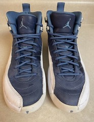 Nike Air Jordan 12 XII Retro Indigo Blue White DB5595-404 Shoes Size 6Y