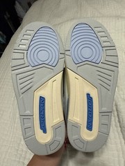 Jordan 3 Retro – 3Y – summit white/hydrogen blue (Lucky Shorts)
