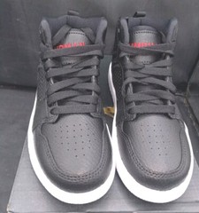 Kids 🏀 Nike Jordan Access PS Black/Gym Red/White AV7942 001 Size 10.5c