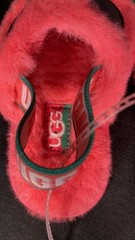 NWOT UGG Fluff Yeah Watermelon Stuffie Shoes – Toddler Size 7