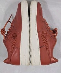 Nike Air Force 1 Premium EMBROIDERED SZ 7Y-Womens SZ 8 Dusty Peach *READ
