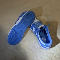 Nike Dunk Low PS “Size 1.5y” White University Blue CW1588-103 Replacement Box