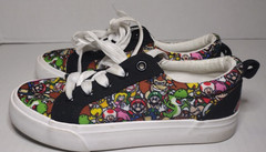 Nintendo Super Mario Bros Kids Size 1 Canvas Sneakers Ground Up