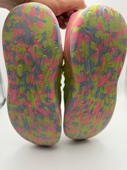 Adidas Lite Racer Adapt 7.0 Multicolor Slip On Shoes Youth 7Y Womens 8.5