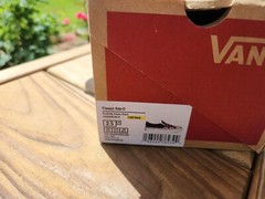 VANS Kids Classic Slip On Size 2.5 Radically Happy Black 751505 Flowers Colorful