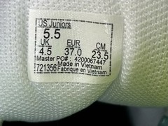 NWT Vans Off The Wall Old Skool Comfy Cush Skate Shoes Juniors Size 5.5 White