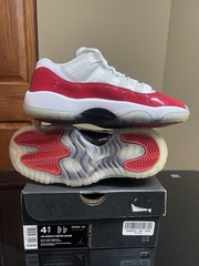 Jordan 11 Retro Low Cherry (2016) (GS) Size 4.5Y / 6W