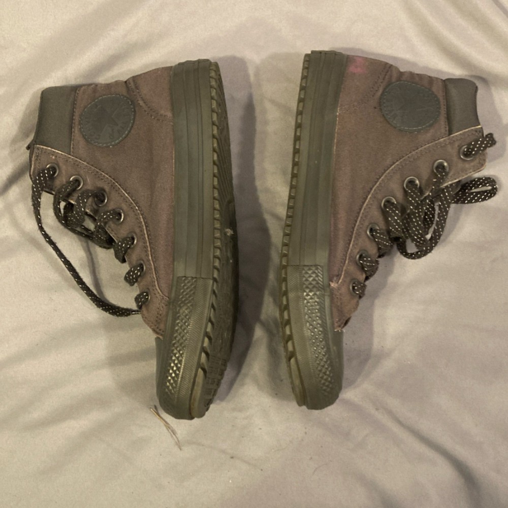 Converse Chuck Taylor All Star Water Repellent grey High Top Unisex Kids 8