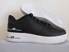 Nike Air Force 1 LV8 3 (GS) Black-Black-White Sz 7Y [CJ4092-001]